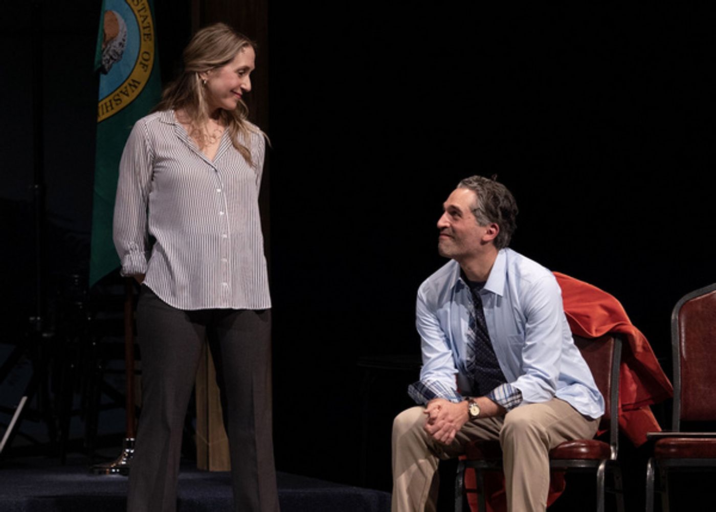 Photos: First Look At Laura Jordan & Ben Cherry In WHAT THE CONSTITUTION MEANS TO ME at Pioneer Theatre Company  Image