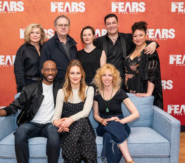 The Cast of THE FEARS, Dan Algrent, Emma Sheanshang Photo