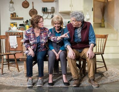 Nancy Travis, Linda Purl and Michael Butler Photo