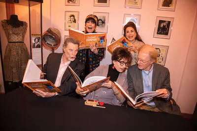 Vernon Wells, JoAnne Worley, Johanna Siegmann, Donelle Dadigan and Ed Begley Jr Photo