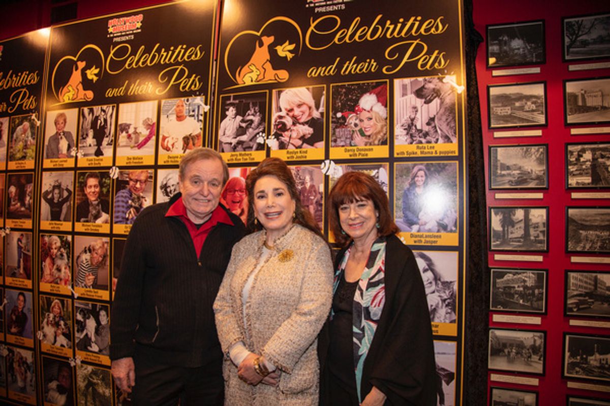 Jerry Mathers, Donelle Dadigan and Teresa Mathers at 