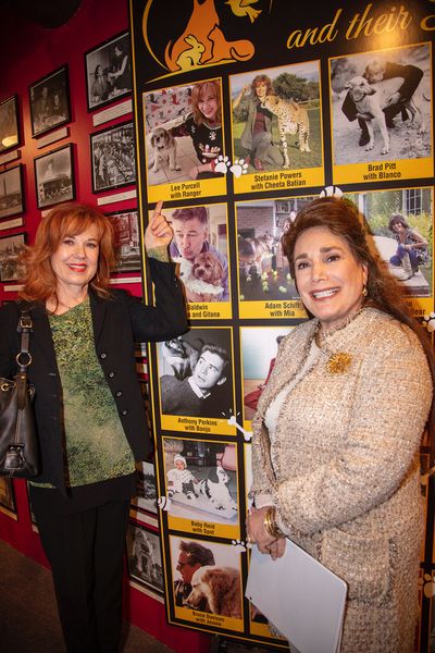 Lee Purcell with Donelle Dadigan  Photo