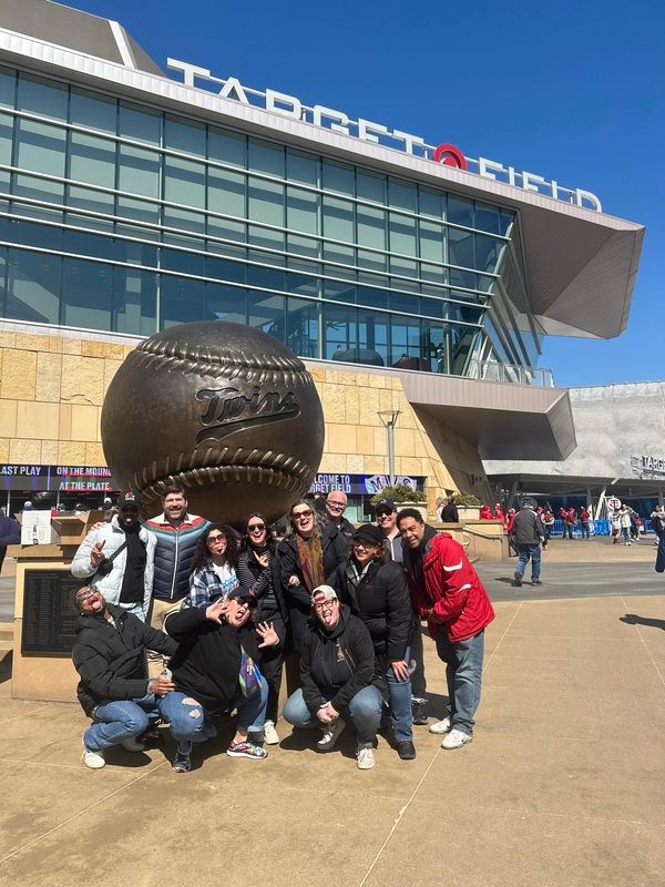 Photos: HAMILTON Star D. Jerome Sings Sings The National Anthem at Minnesota Twins' Home Opener  Image