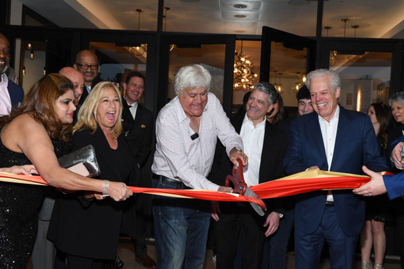 Photos/Video: Jay Leno Celebrates Reopening of Bergen PAC with Historic Drive and Ribbon Cutting  Image