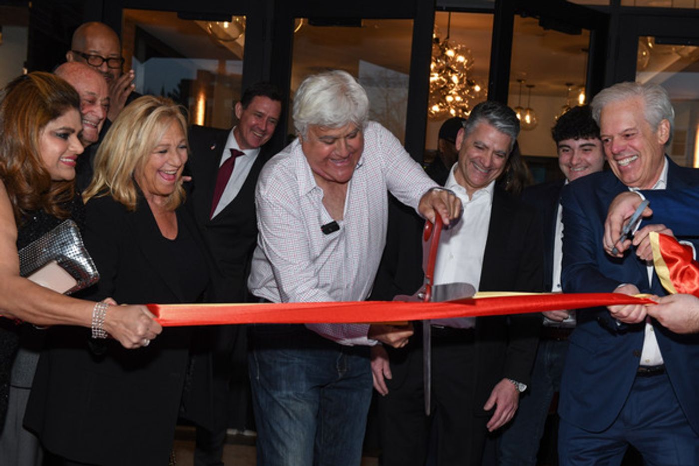 Photos/Video: Jay Leno Celebrates Reopening of Bergen PAC with Historic Drive and Ribbon Cutting  Image