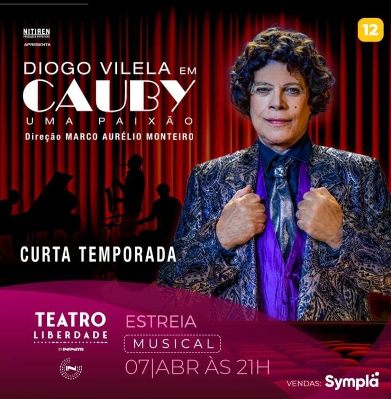 In Short Season Diogo Vilela Honors Brazilian Iconic Singer Cauby Peixoto in CAUBY, UMA PAIXAO  Image