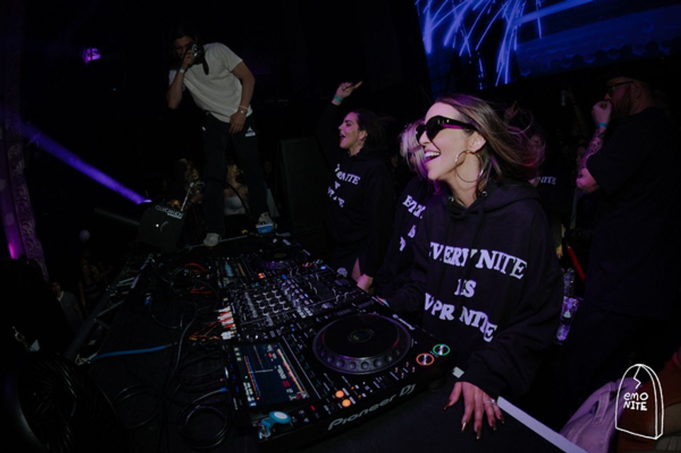 Photos: Ariana Madix, Katie Maloney and Scheana Shay of VANDERPUMP RULES Do A Surprise DJ Set at Emo Nite LA Photos: Ariana Madix, Katie Maloney and Scheana Shay of VANDERPUMP RULES Do A Surprise DJ Set at Emo Nite LA Image