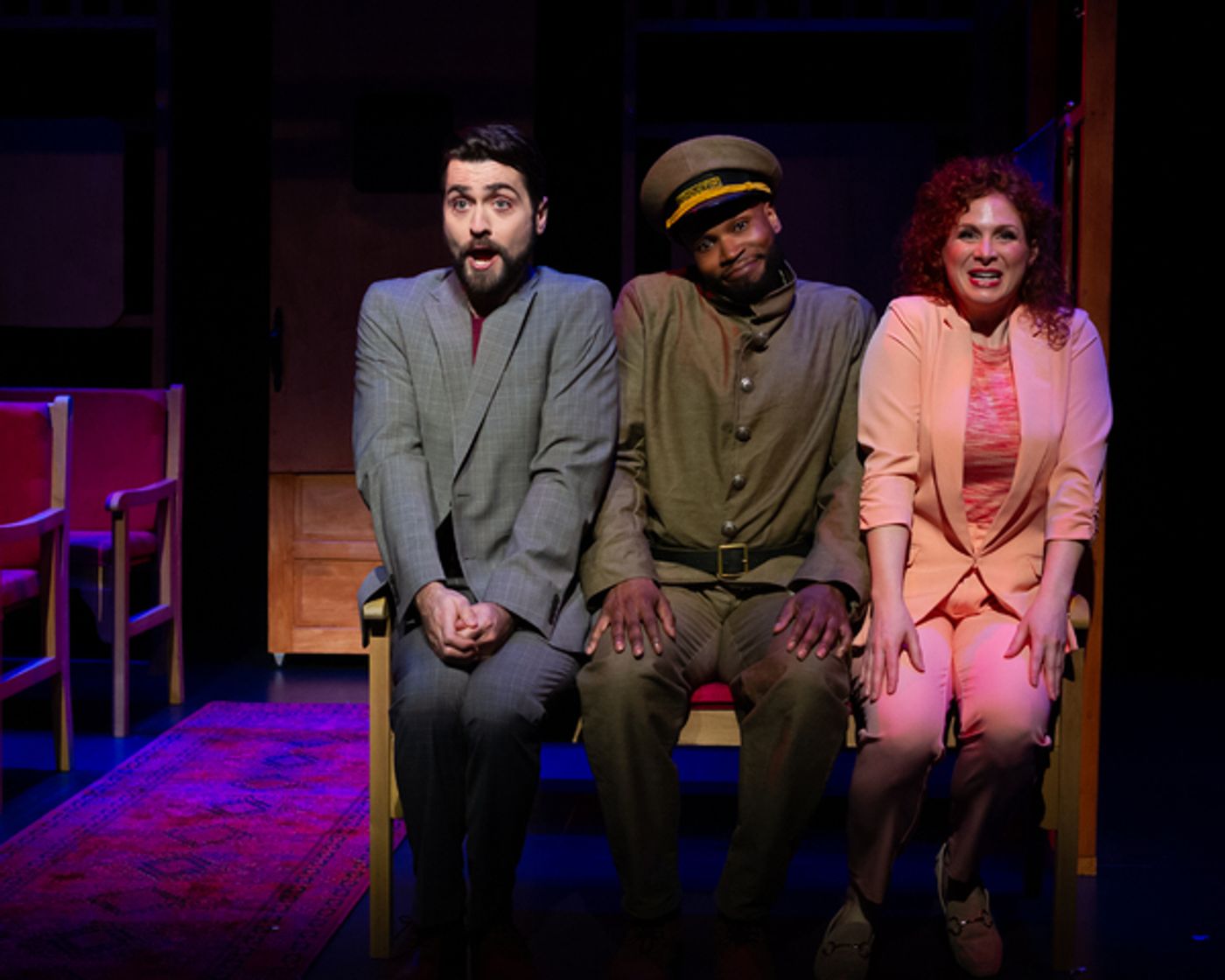 Photos: First Look at ON THE RIGHT TRACK at AMT Theatre  Image