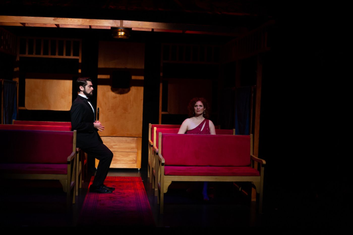 Photos: First Look at ON THE RIGHT TRACK at AMT Theatre  Image