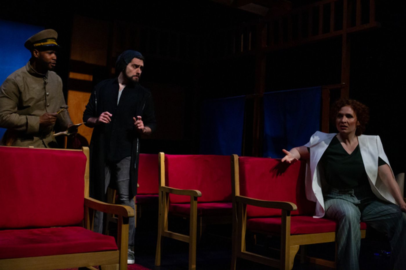 Photos: First Look at ON THE RIGHT TRACK at AMT Theatre  Image