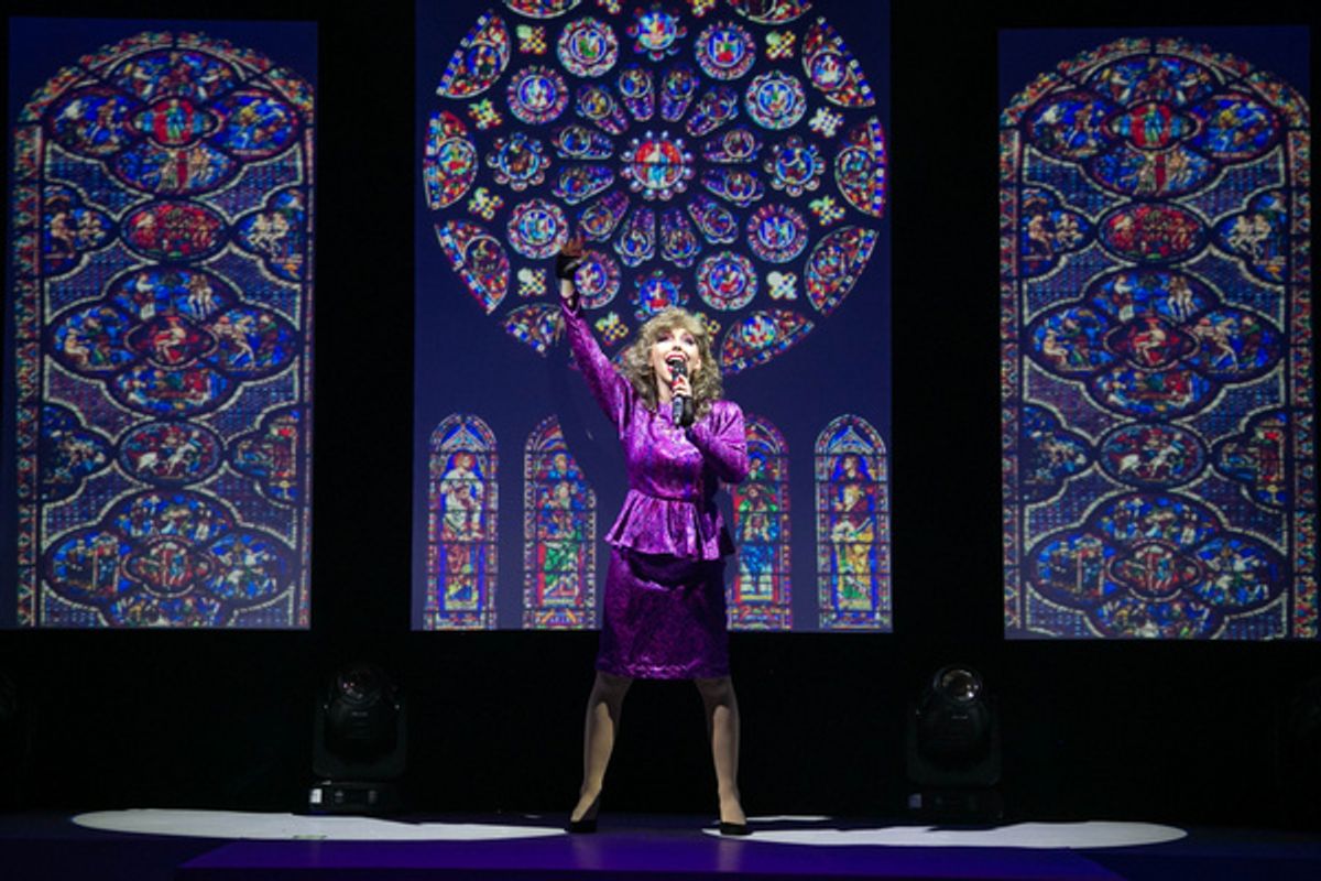 Mikayla Petrilla as Madonna in Decades in Concert: the 80s (Like a Prayer) at Photos: First Look At DECADES IN CONCERT: THE 80s! At The Downtown Cabaret Theatre