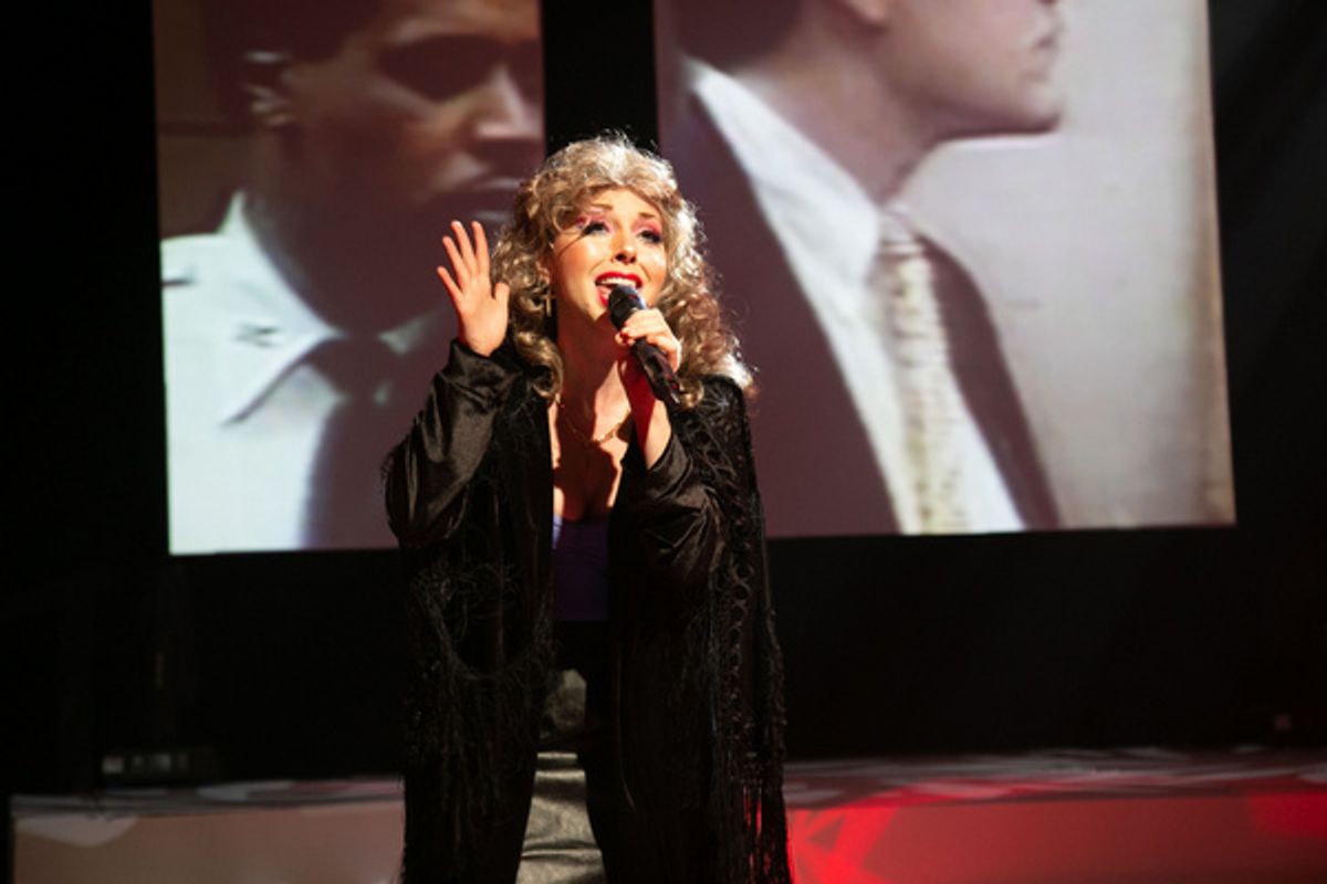 Mikayla Petrilla as Stevie Nicks in Decades in Concert: the 80s (Edge of Seventeen) at 