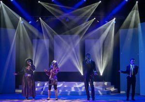 The cast of Decades in Concert: the 80s (Saige Noelle Bryan, Everton George, Robert Peterpaul, Mikayla Petrilla) @ BroadwayWorld The cast of Decades in Concert: the 80s (Saige Noelle Bryan, Everton George, Robert P Photo