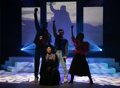 The cast of Decades in Concert: the 80s (Saige Noelle Bryan, Everton George, Robert P Photo