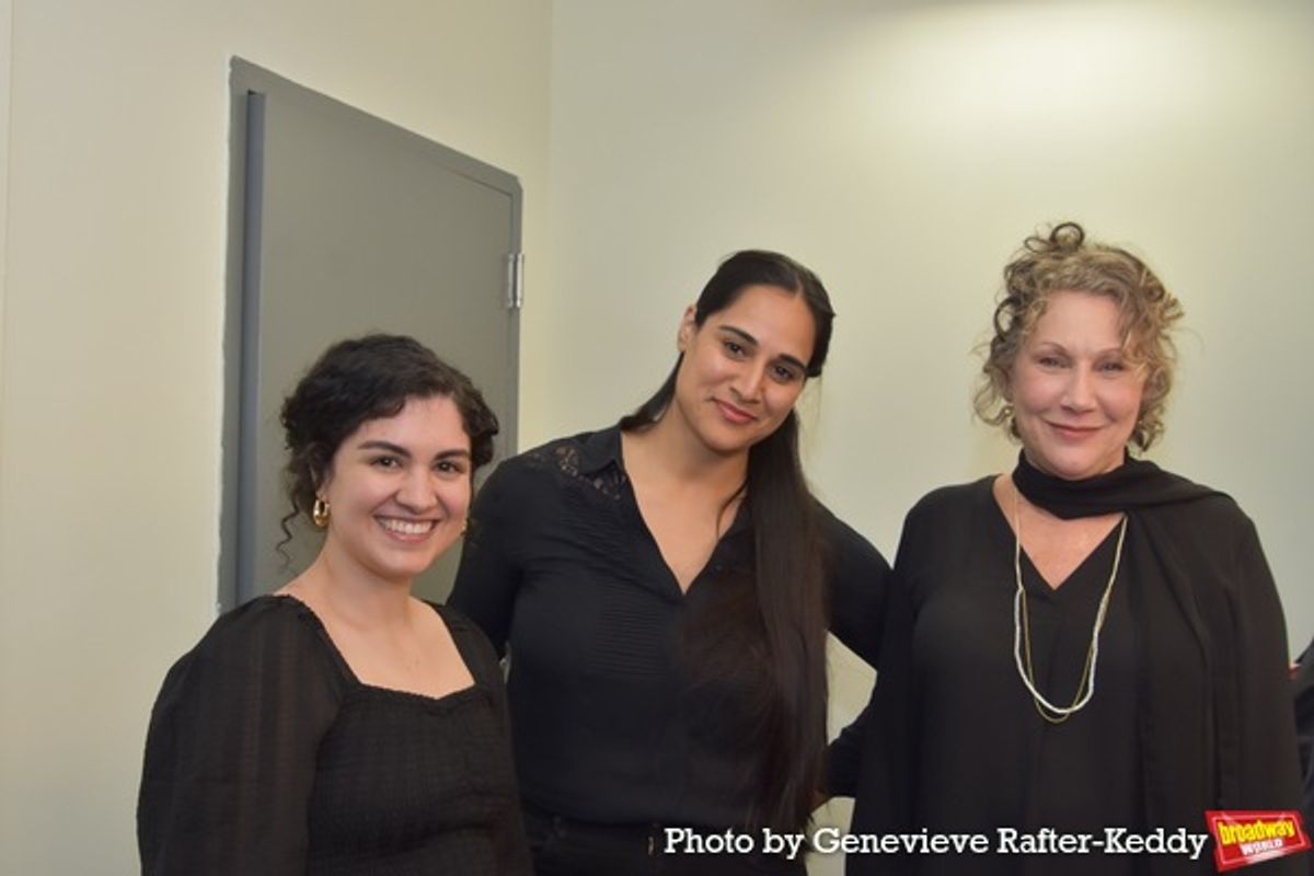 Aziza Gharib, Fareeda Pasha and Randy Graff at 