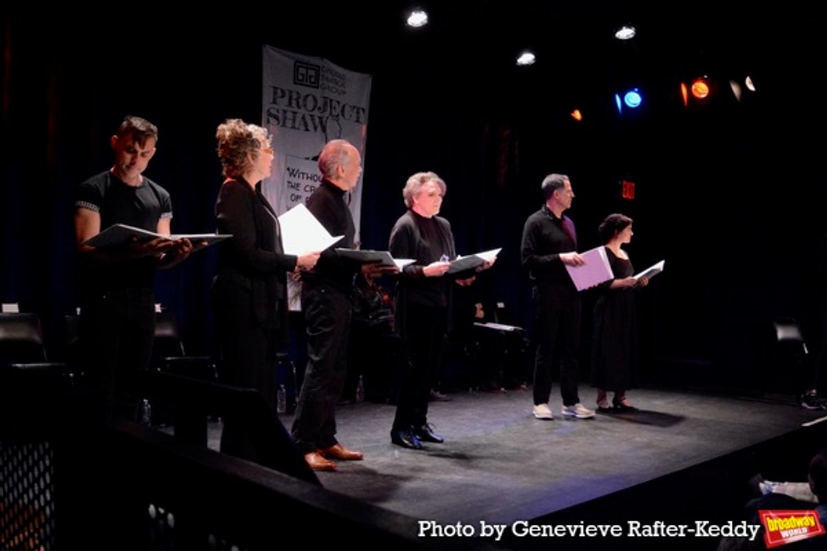 Nick Cearley, Randy Graff, Thom Sesma, Charles Busch, Christopher Innvar and Aziza Gharib at 