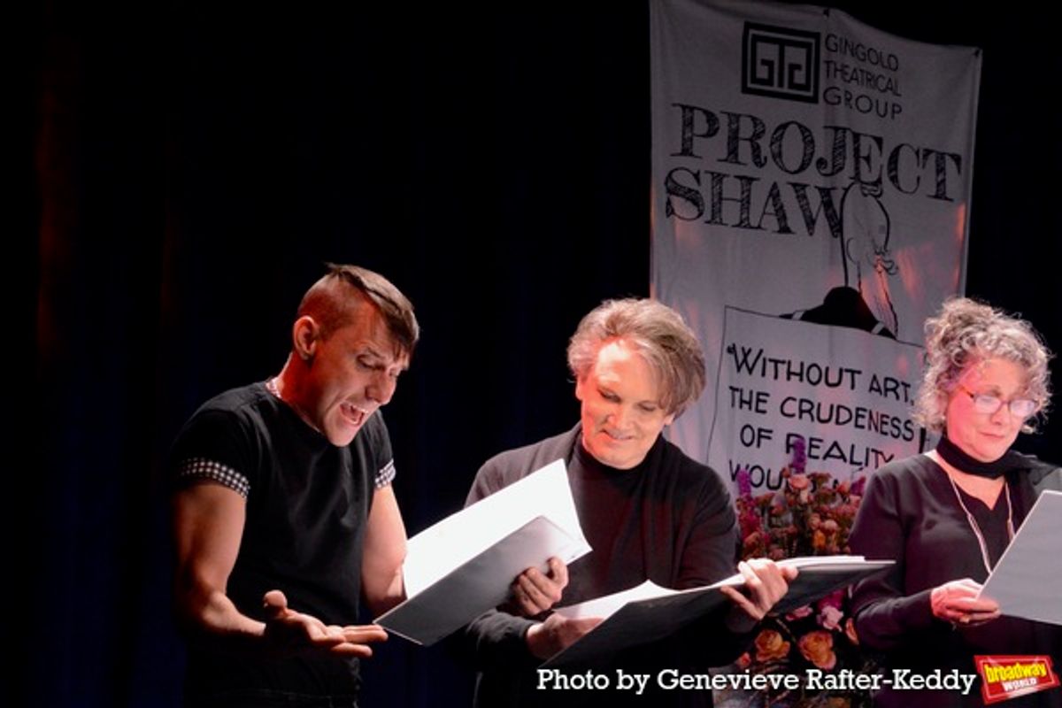 Nick Cearley, Charles Busch and Randy Graff at 