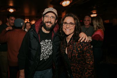 Julia Louis-Dreyfus & Dwayne Cooper Photo