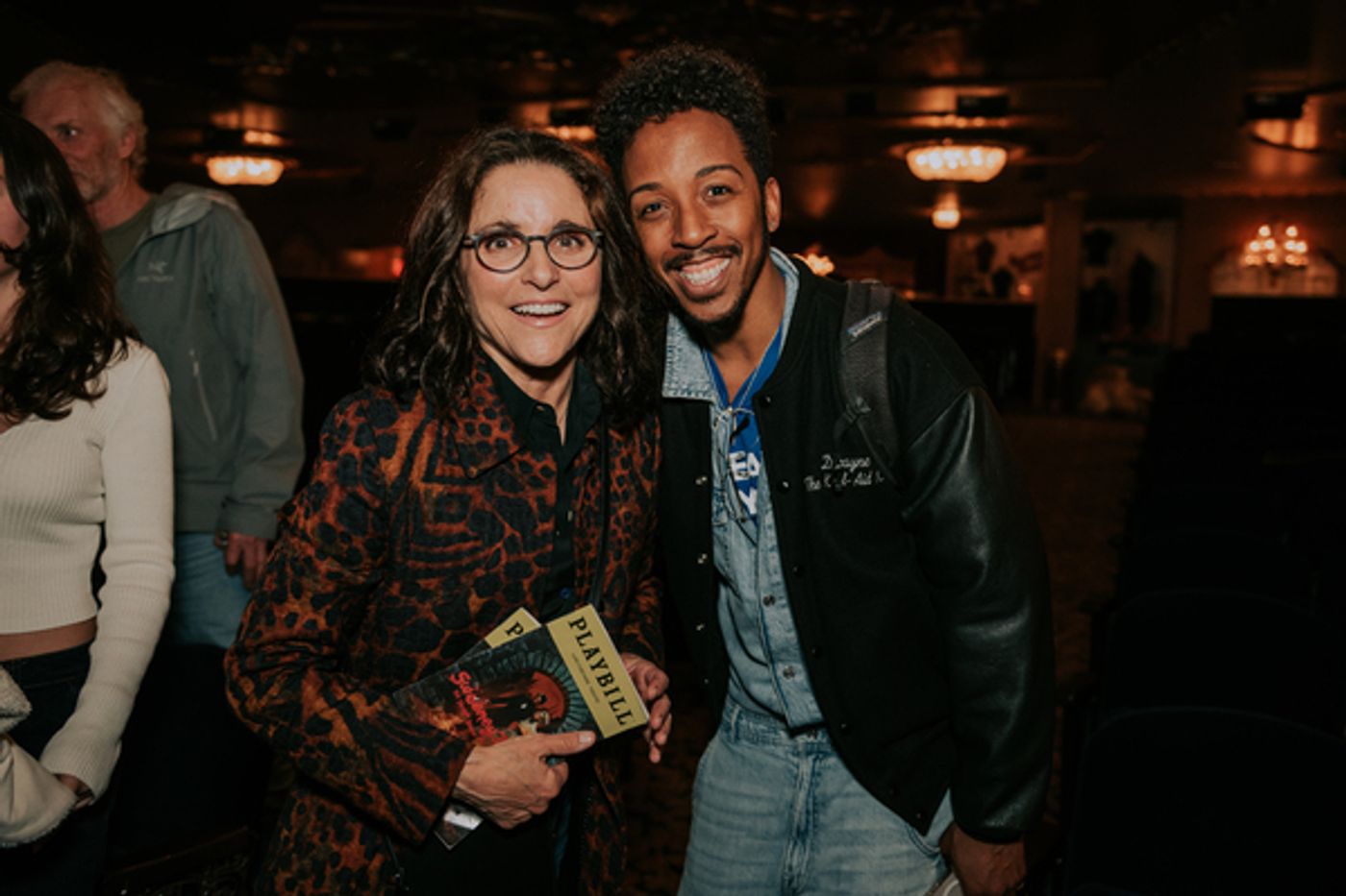 Photos: Julia Louis-Dreyfus Visits SWEENEY TODD on Broadway  Image