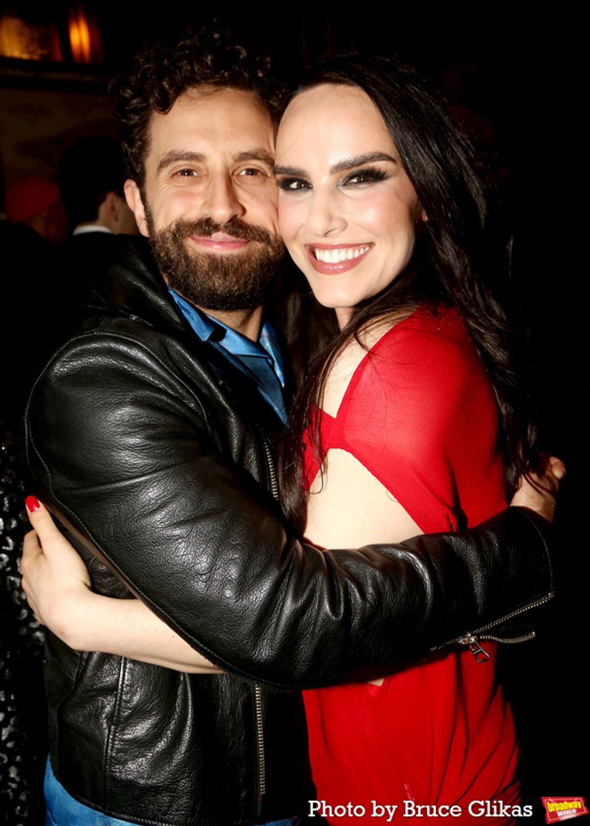 Brandon Uranowitz and Molly Hager at 