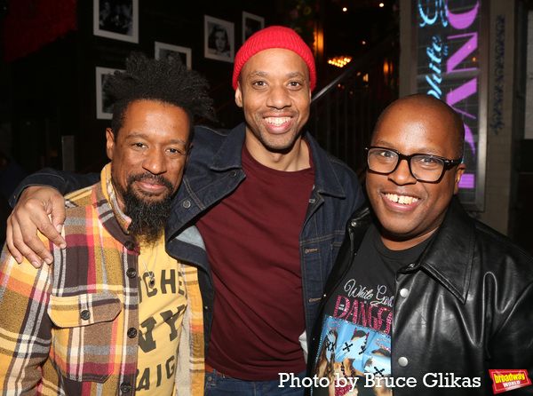 Trevor Beaulieu, Mtume Gant and Playwright/Composer Michael R. Jackson Photo