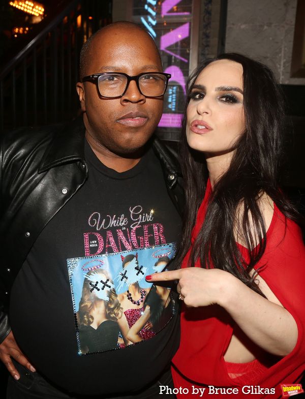 Playwright/Composer Michael R. Jackson and Molly Hager Photo