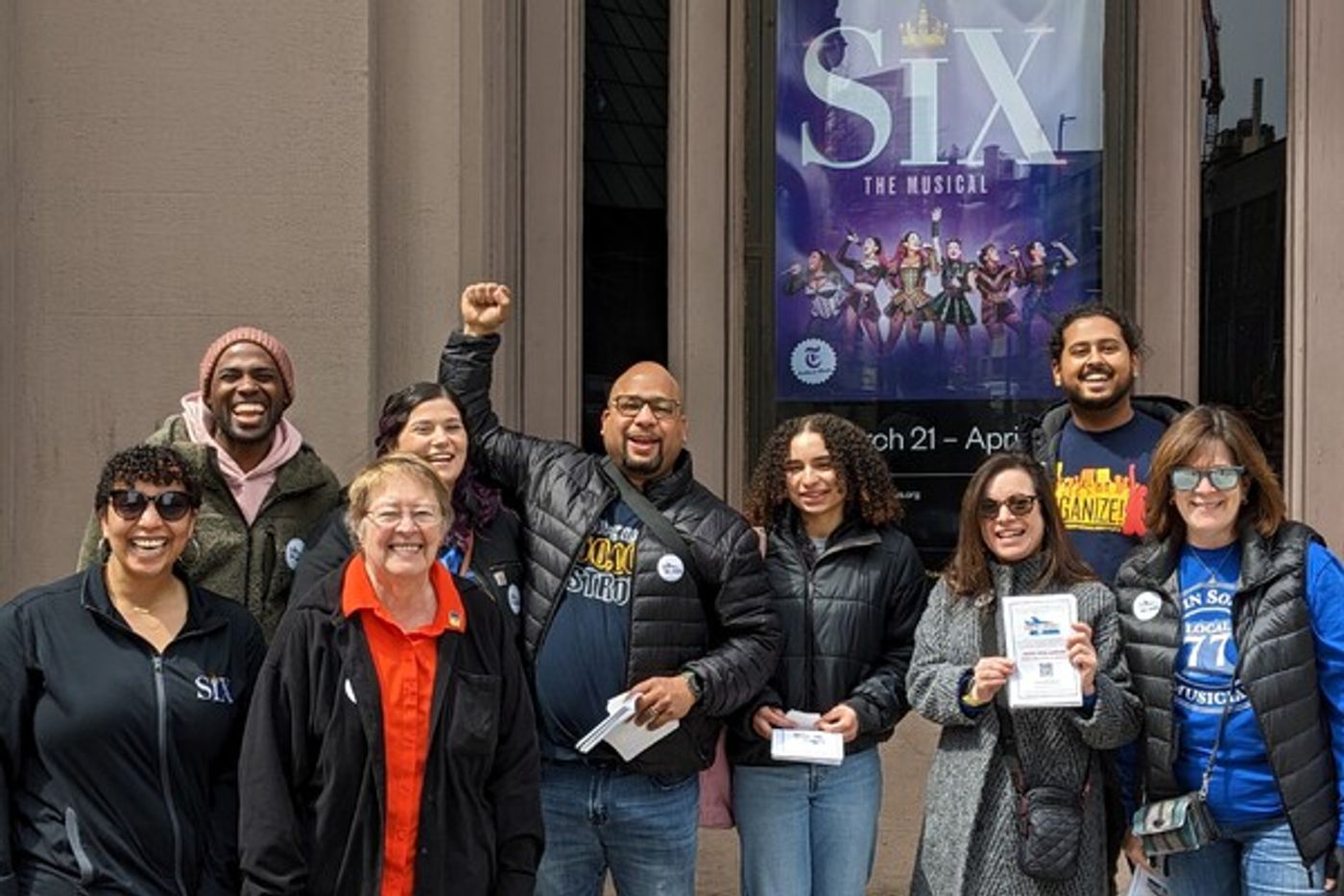 Photos: Inside Actors' Equity Association's Unite the Road Campaign at SIX, FROZEN & More  Image