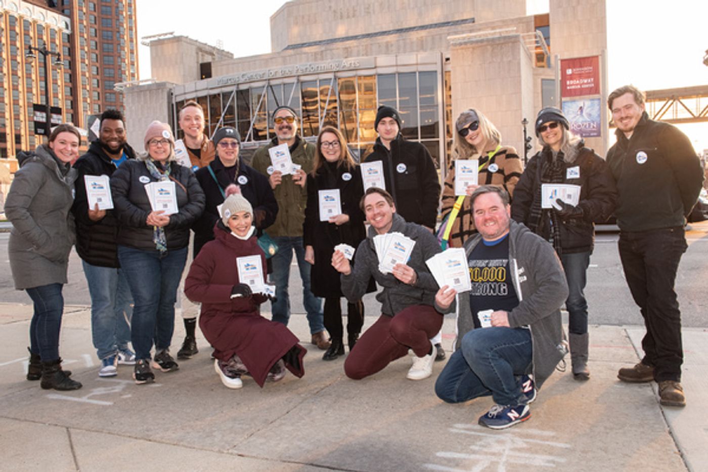 Photos: Inside Actors' Equity Association's Unite the Road Campaign at SIX, FROZEN & More  Image