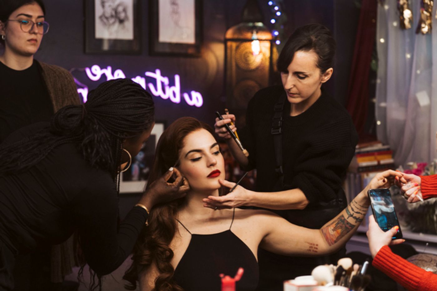 Photos: MOULIN ROUGE! Star JoJo Becomes Satine In New Photo Shoot  Image