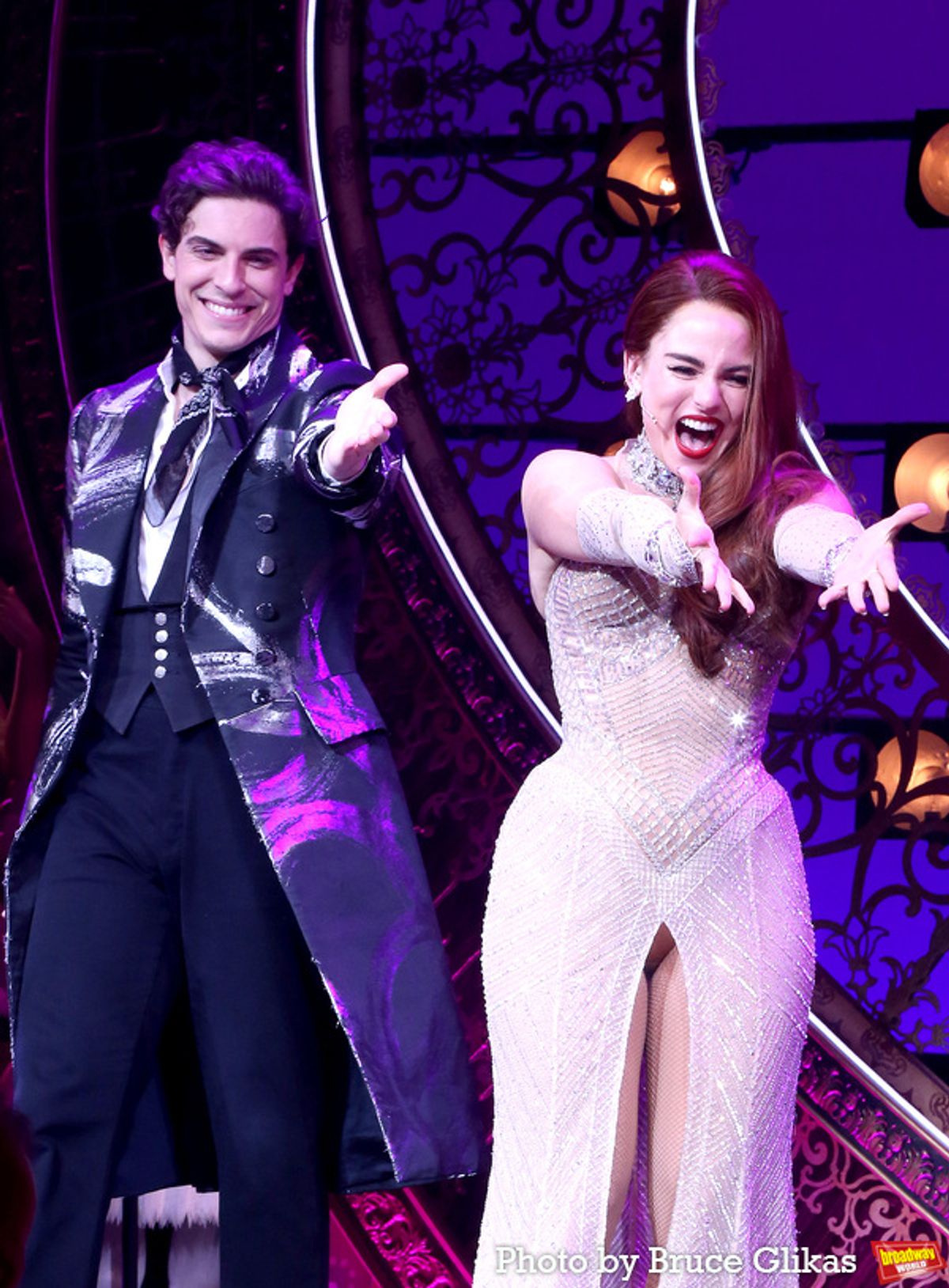 Derek Klena and Joanna 'JoJo' Levesque at 