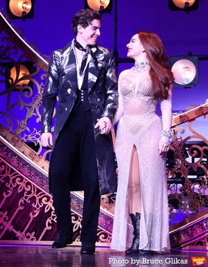 Derek Klena and Joanna "JoJo" Levesque @ BroadwayWorld Derek Klena and Joanna "JoJo" Levesque Photo