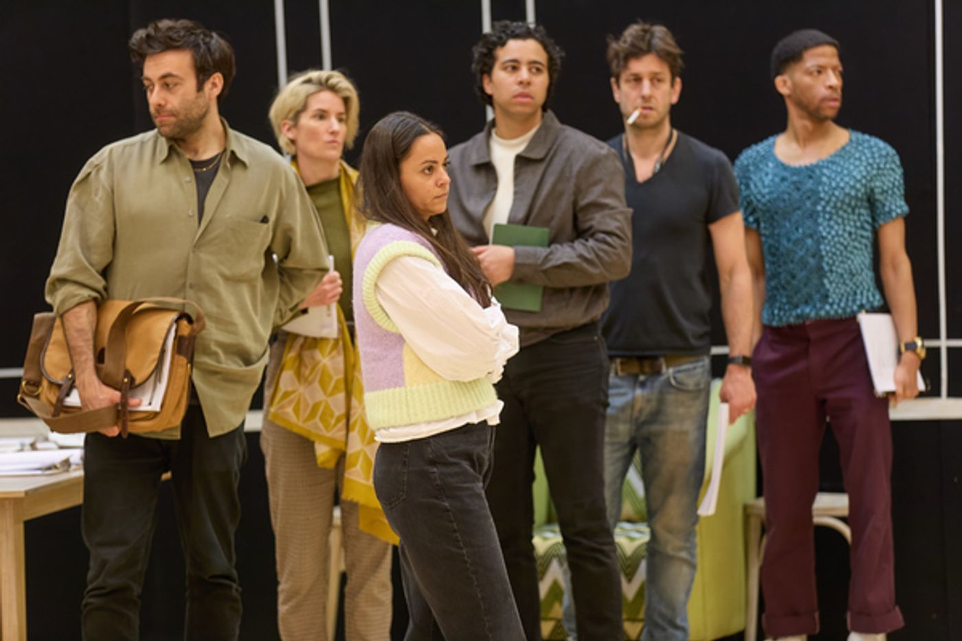 Photos: In Rehearsal for THE MOTIVE AND THE CUE, Directed by Sam Mendes  Image