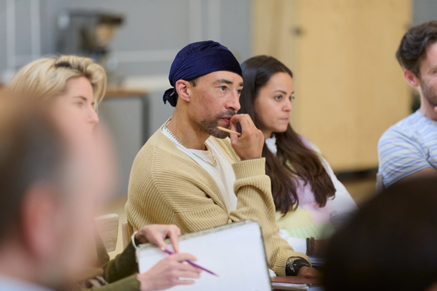 Photos: In Rehearsal for THE MOTIVE AND THE CUE, Directed by Sam Mendes  Image