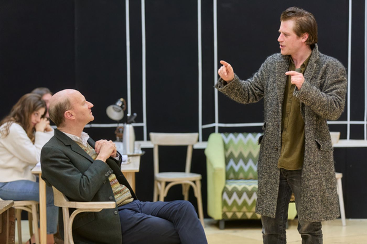 Photos: In Rehearsal for THE MOTIVE AND THE CUE, Directed by Sam Mendes  Image