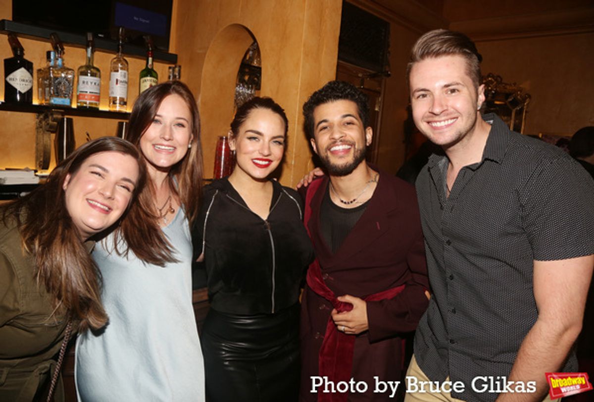 Julia Gannon, Elle Woods Fisher, Joanna &#039;JoJo&#039; Levesque, Jordan Fisher and Josh McKee at 