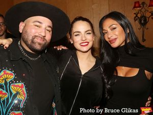 Parson James, Joanna "JoJo" Levesque and Nicole Scherzinger  Photo