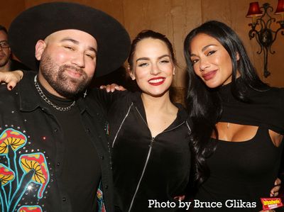 Parson James, Joanna "JoJo" Levesque and Nicole Scherzinger  Photo