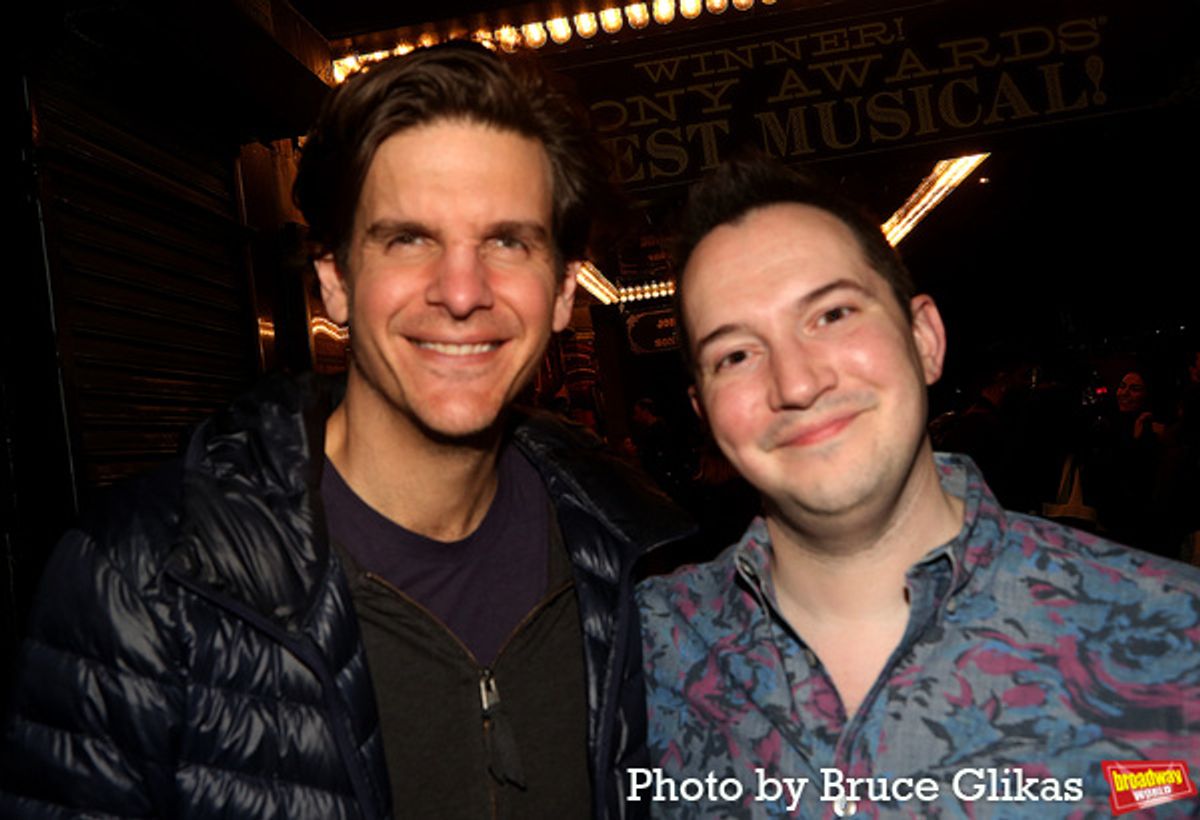 Director Alex Timbers and Associate Director Matthew Dicarlo at 