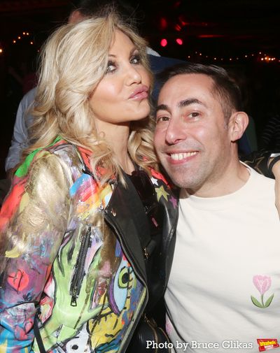 Orfeh and Chief Operating Officer of Jujamcyn Theaters Hal Goldberg Photo