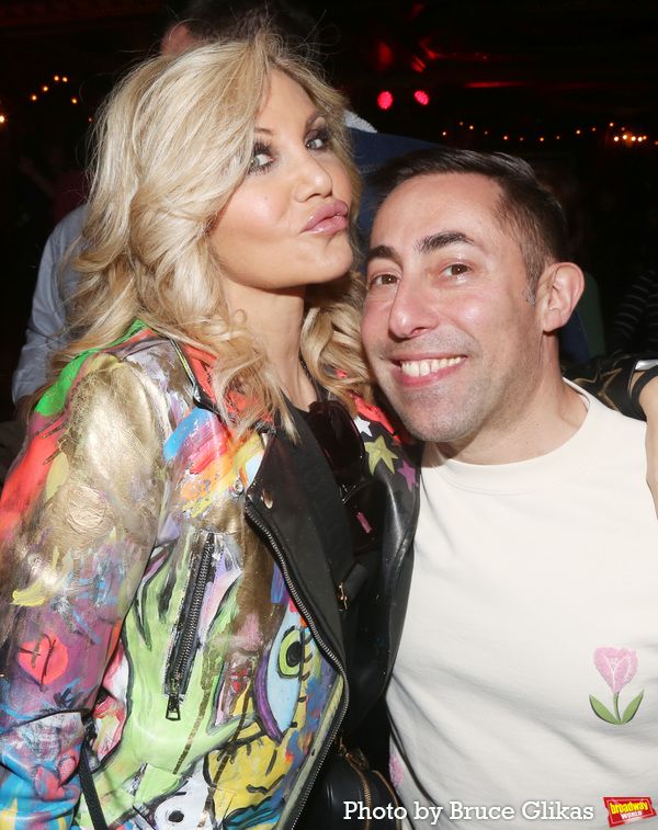 Orfeh and Chief Operating Officer of Jujamcyn Theaters Hal Goldberg Photo