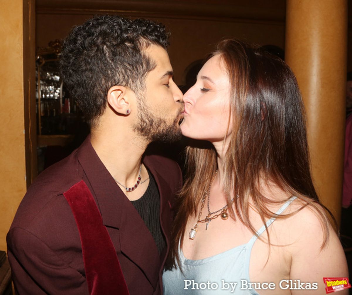 Jordan Fisher and Elle Woods Fisher at 