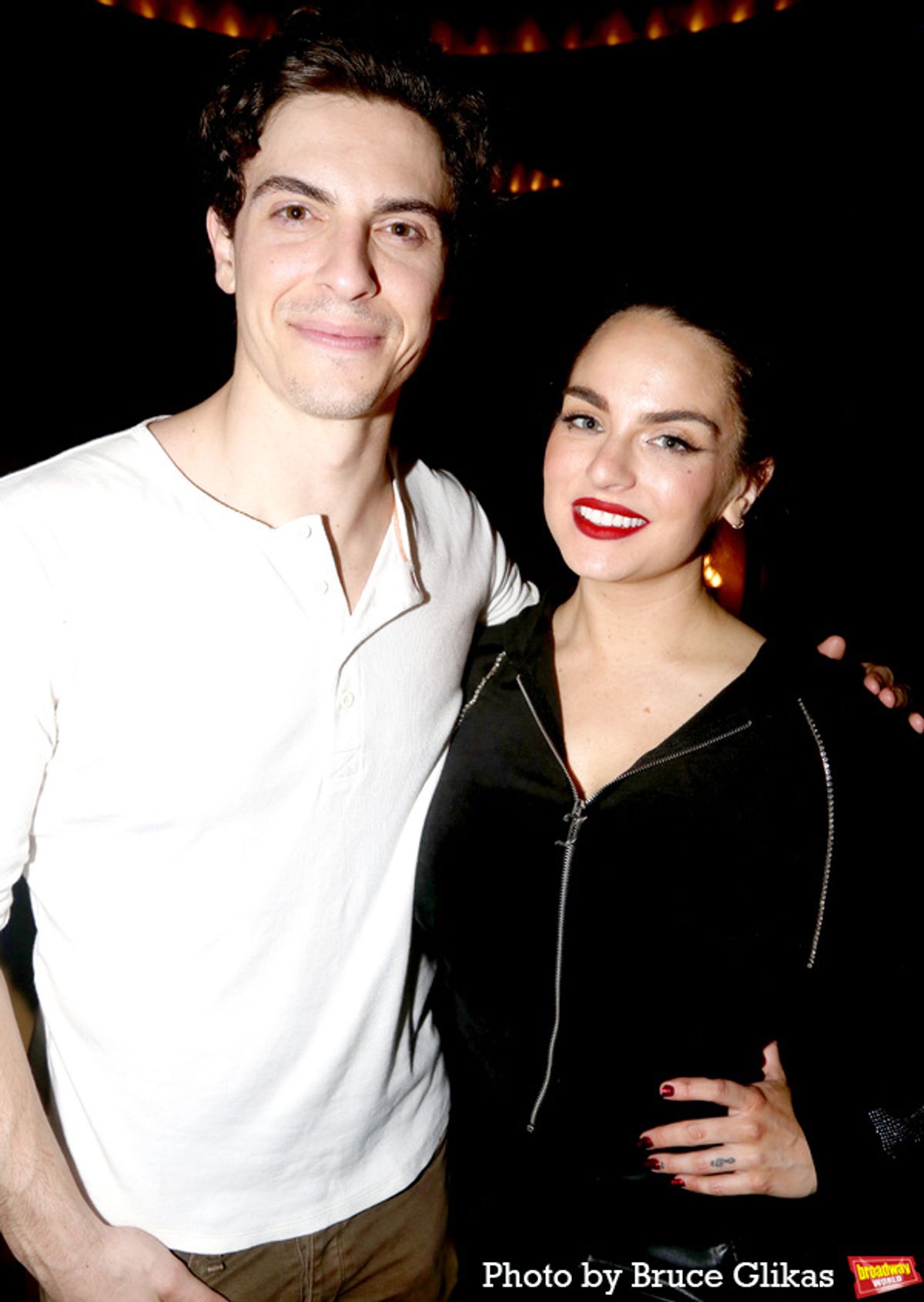 Derek Klena and Joanna 'JoJo' Levesque at 