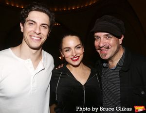 Derek Klena, Joanna "JoJo" Levesque and Eric Anderson Photo