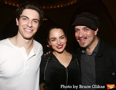 Derek Klena, Joanna "JoJo" Levesque and Eric Anderson Photo