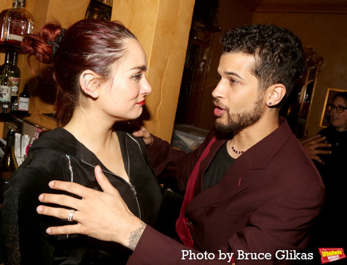 Joanna &#039;JoJo&#039; Levesque and Jordan Fisher at 