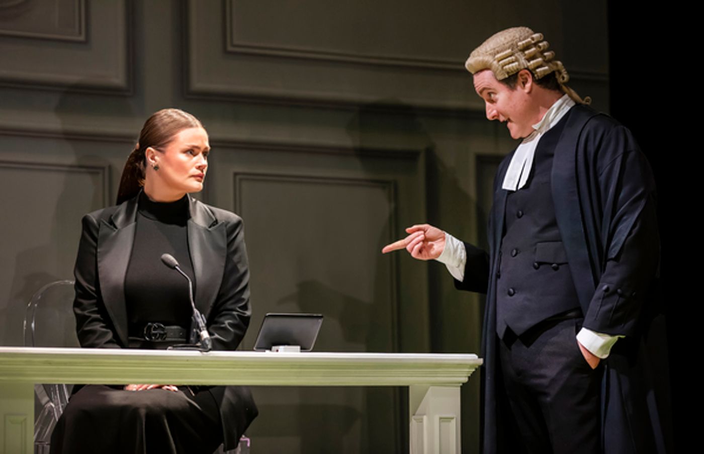 Photos: First Look at VARDY V ROONEY: THE WAGATHA CHRISTIE TRIAL at the Ambassadors Theatre  Image