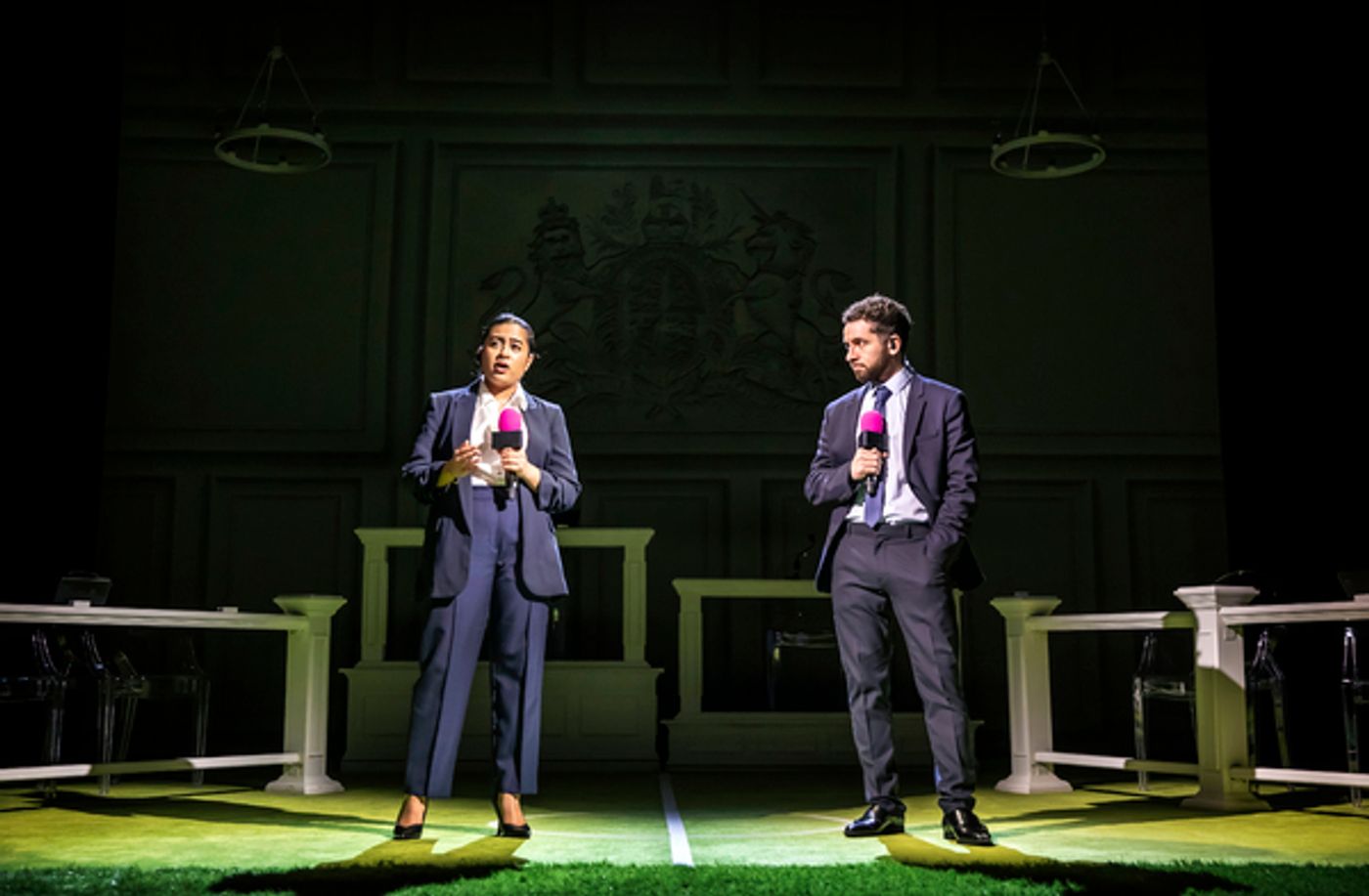 Photos: First Look at VARDY V ROONEY: THE WAGATHA CHRISTIE TRIAL at the Ambassadors Theatre  Image