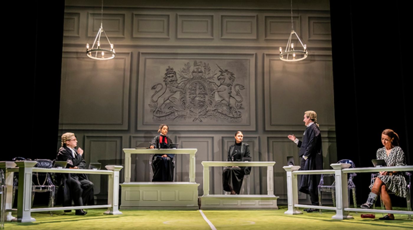 Photos: First Look at VARDY V ROONEY: THE WAGATHA CHRISTIE TRIAL at the Ambassadors Theatre  Image