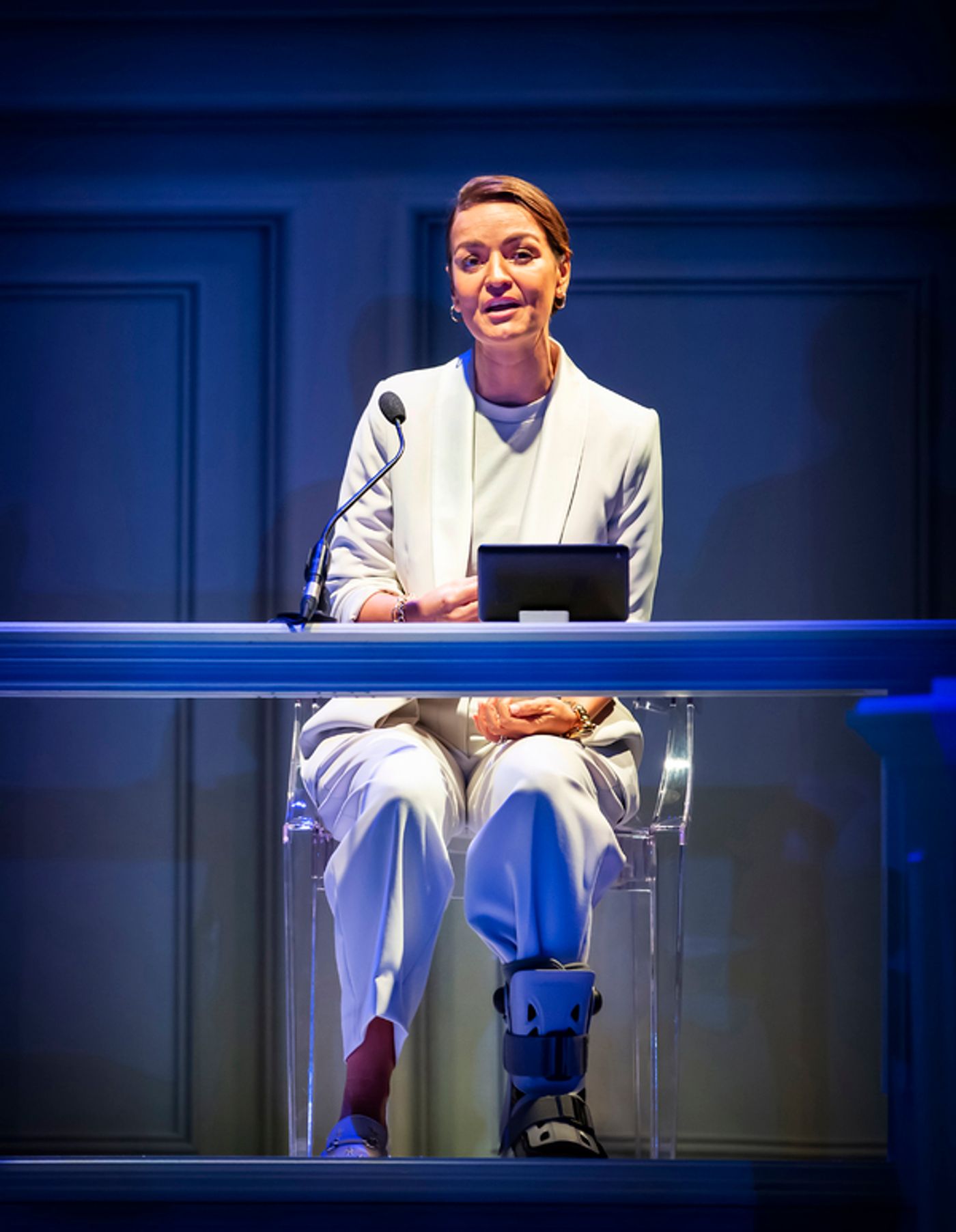 Photos: First Look at VARDY V ROONEY: THE WAGATHA CHRISTIE TRIAL at the Ambassadors Theatre  Image