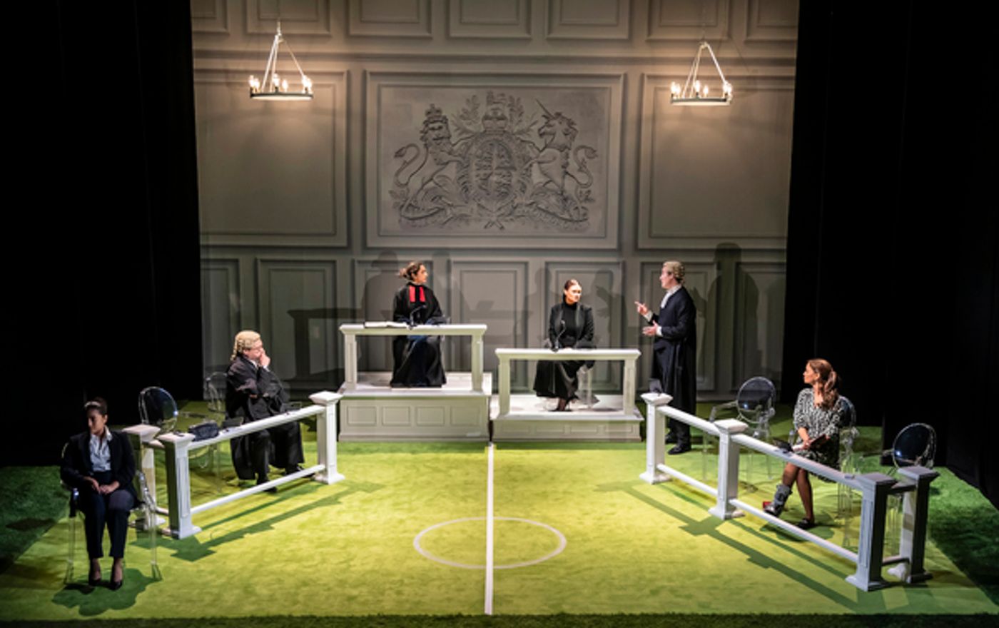 Photos: First Look at VARDY V ROONEY: THE WAGATHA CHRISTIE TRIAL at the Ambassadors Theatre  Image